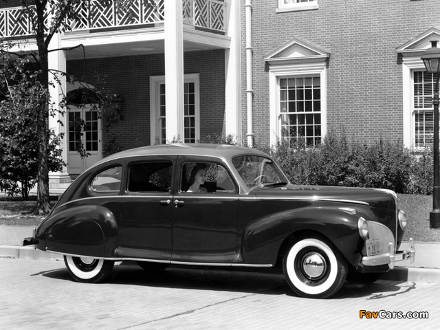 Lincoln Zephyr Sedan (16H-73) 1941 photos (640 x 480)