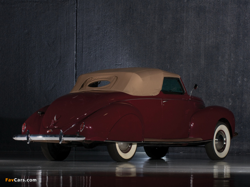 Photos of Lincoln Zephyr Convertible Coupe 1938 (800 x 600)