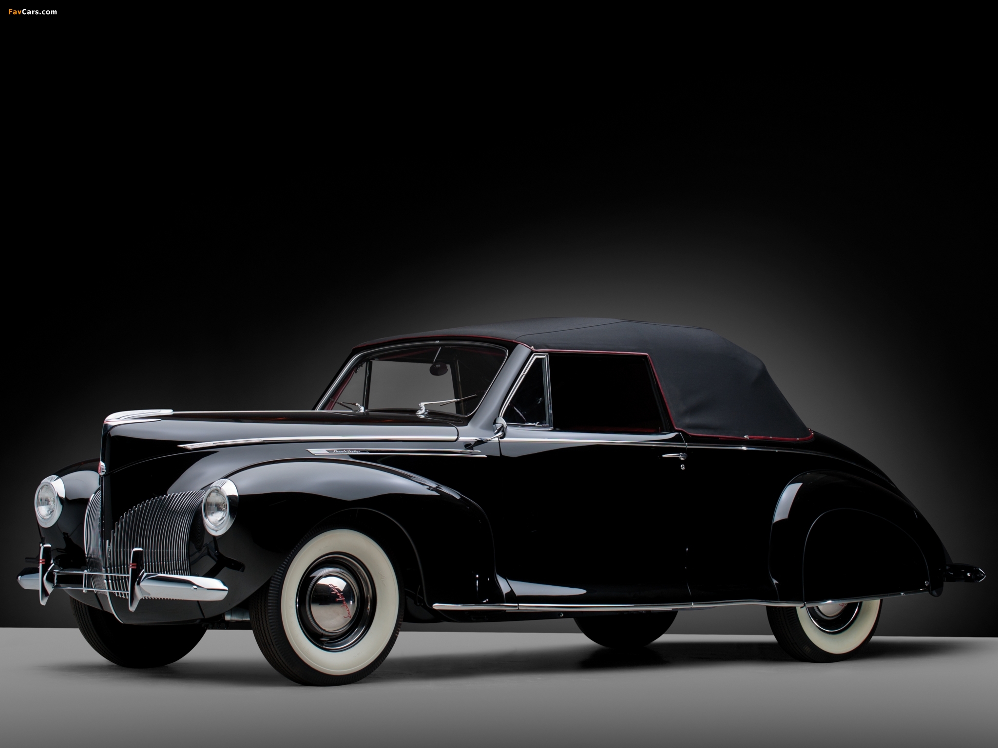Photos of Lincoln Zephyr Convertible Coupe (06H-76) 1940 (2048 x 1536)