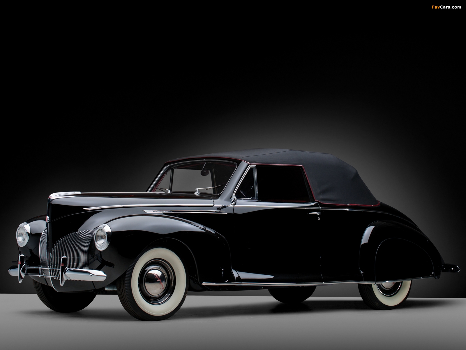 Photos of Lincoln Zephyr Convertible Coupe (06H-76) 1940 (1600 x 1200)