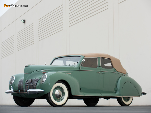 Pictures of Lincoln Zephyr Convertible Sedan 1938 (640 x 480)