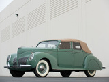 Pictures of Lincoln Zephyr Convertible Sedan 1938