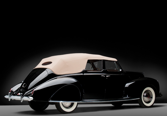 Pictures of Lincoln Zephyr Convertible Sedan (86H-740) 1938