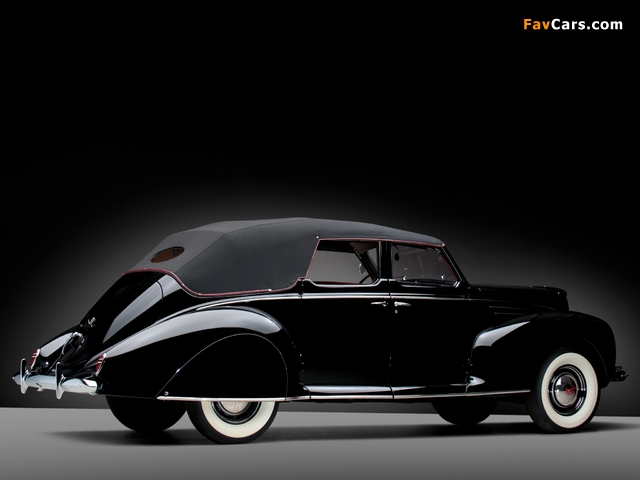 Pictures of Lincoln Zephyr Convertible Sedan 1939 (640 x 480)