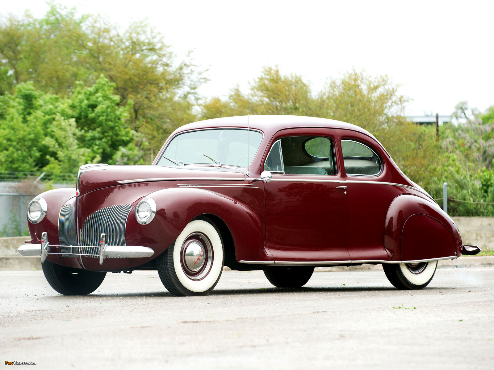 Pictures of Lincoln Zephyr Club Coupe (06H-77) 1940 (1600 x 1200)