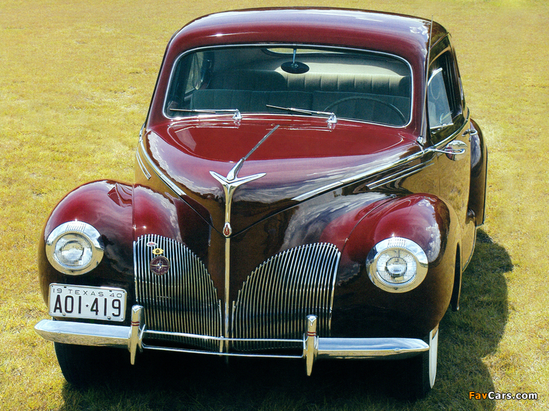 Pictures of Lincoln Zephyr Club Coupe (06H-77) 1940 (800 x 600)