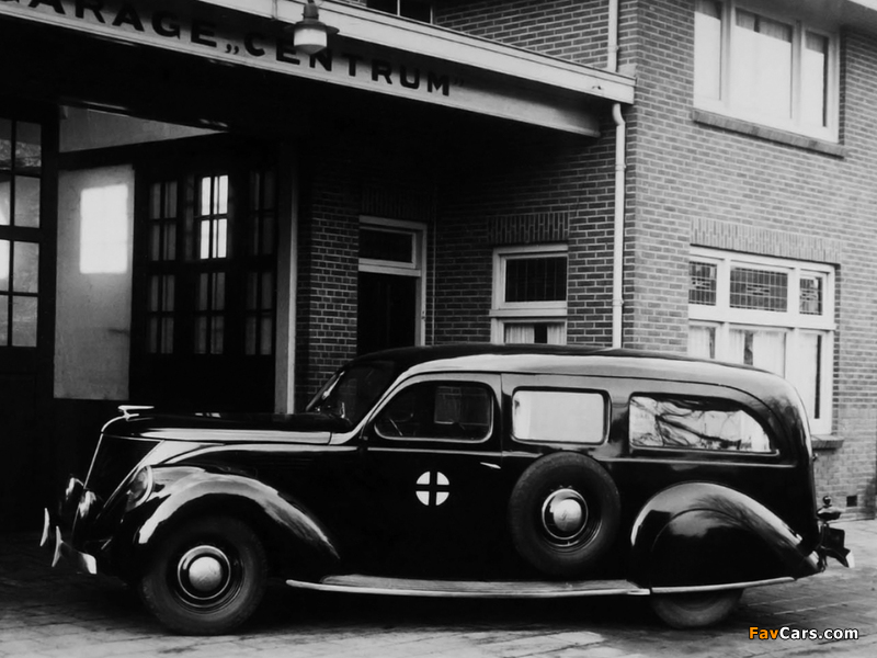 Lincoln Zephyr Ambulance 1936 wallpapers (800 x 600)