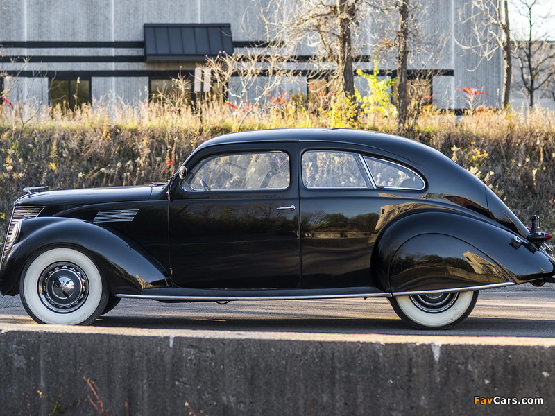 Lincoln Zephyr Coupe Sedan (HB-700) 1936–37 wallpapers (800 x 600)