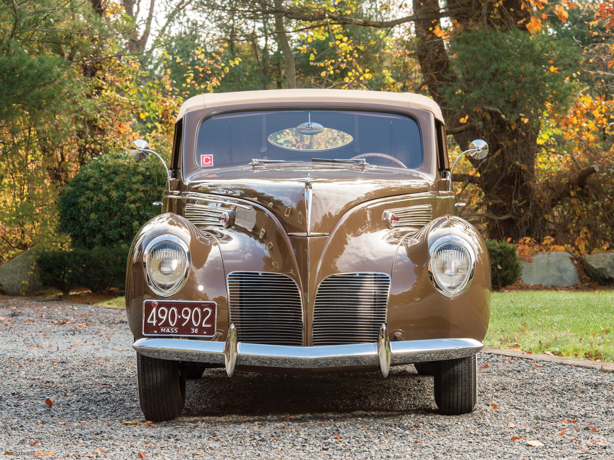 Lincoln Zephyr Convertible Coupe 1938 wallpapers (2048 x 1536)