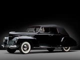 Lincoln Zephyr Convertible Sedan 1939 wallpapers