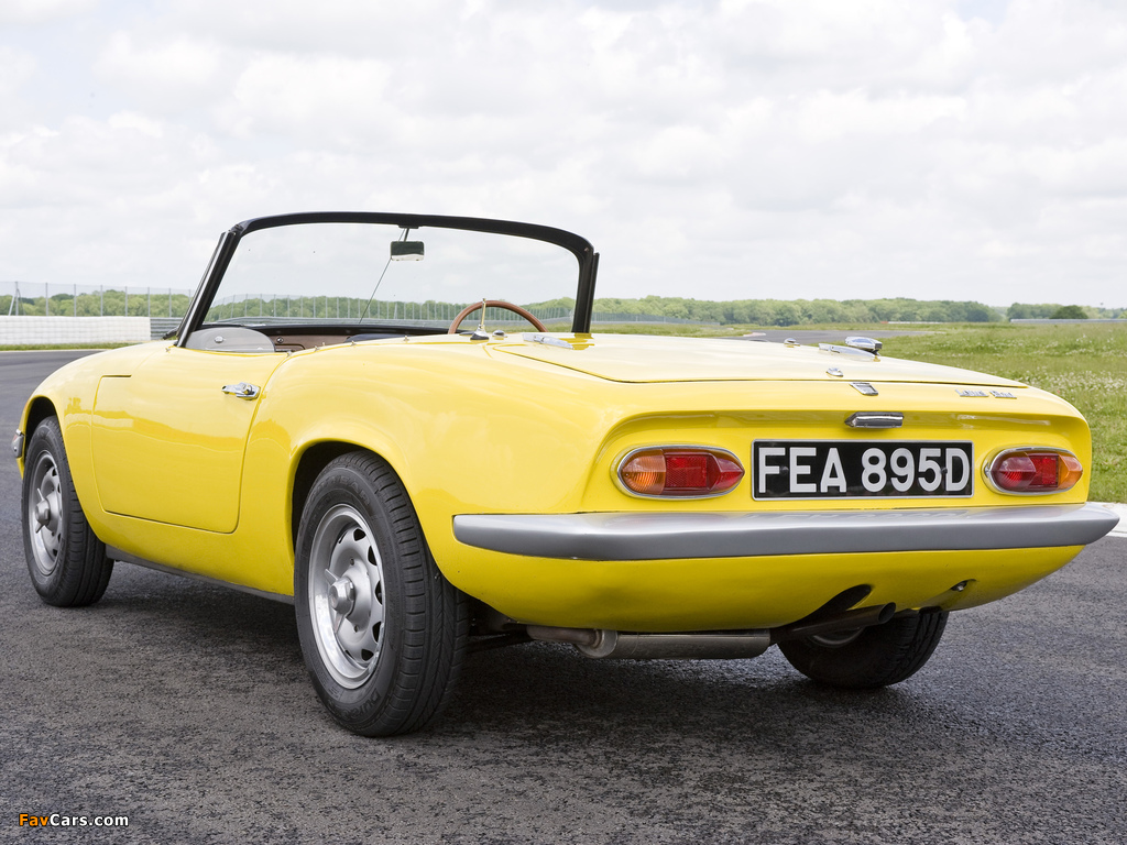 Lotus Elan S1 (Type 26) 1962–64 wallpapers (1024 x 768)