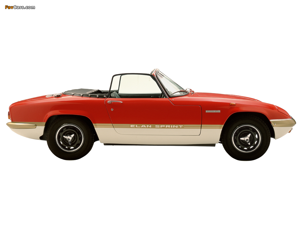 Photos of Lotus Elan Sprint Drophead Coupe 1971–73 (1024 x 768)