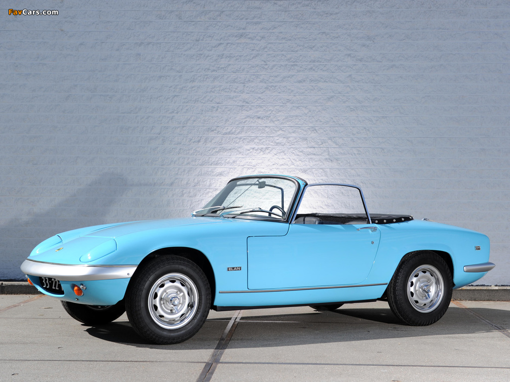 Lotus Elan S4 (Type 45) 1968–73 wallpapers (1024 x 768)