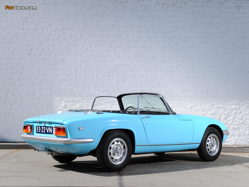 Lotus Elan S4 (Type 45) 1968–73 wallpapers (800 x 600)