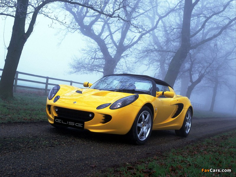 Lotus Elise 2002–10 wallpapers (800 x 600)