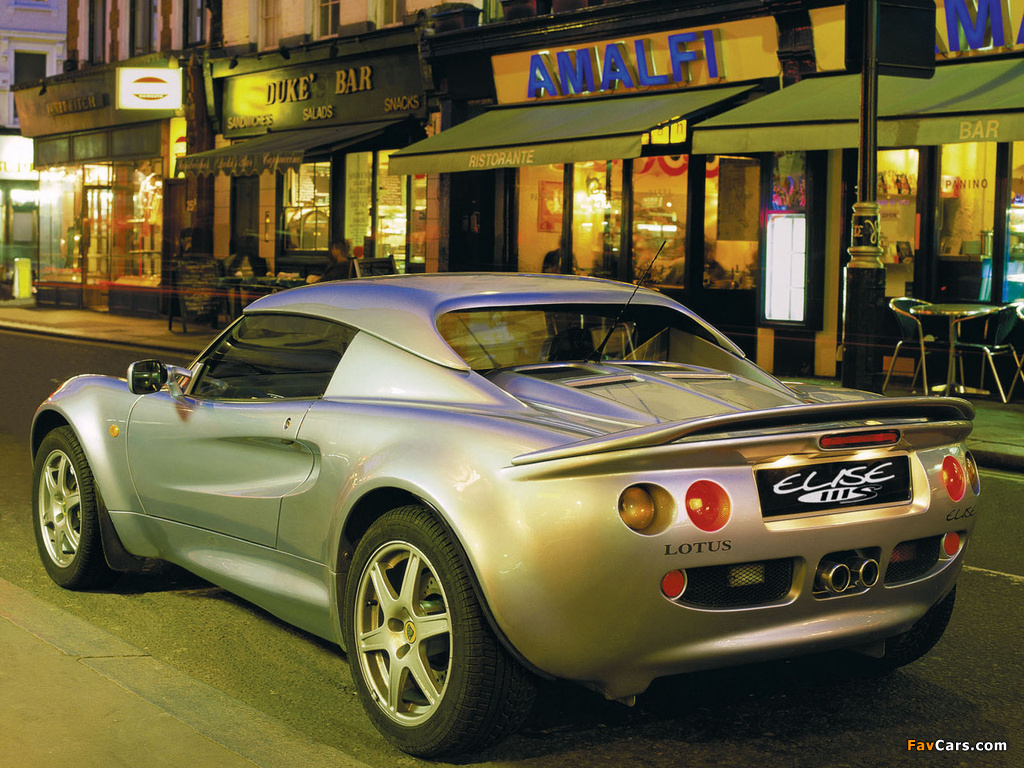 Pictures of Lotus Elise 111S 1999–2001 (1024 x 768)
