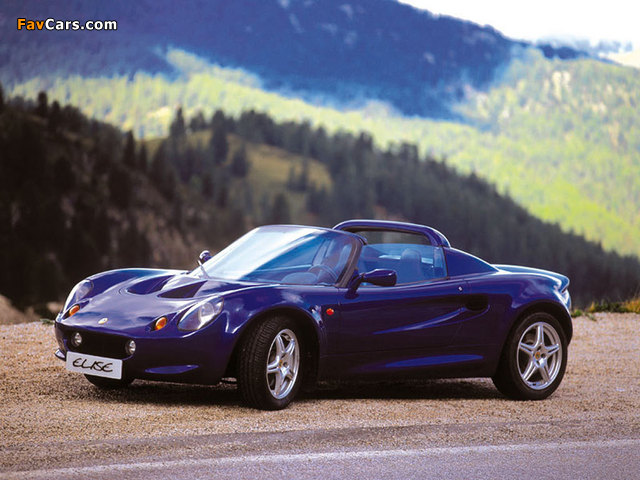 Lotus Elise 1995–2001 wallpapers (640 x 480)