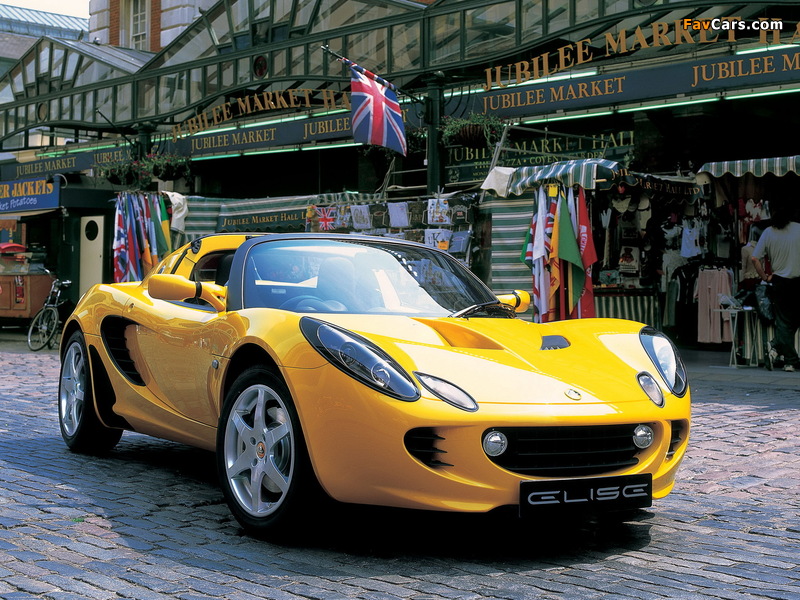 Lotus Elise 2002–10 wallpapers (800 x 600)