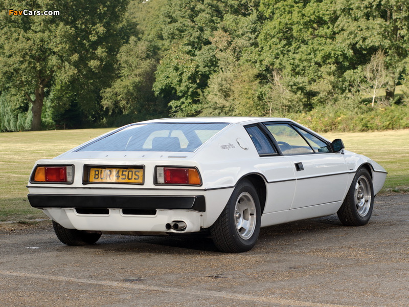 Lotus Esprit 1976–78 wallpapers (800 x 600)