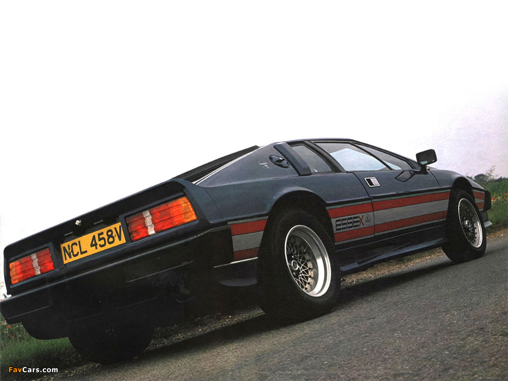 Lotus Essex Turbo Esprit 1980 pictures (1024 x 768)