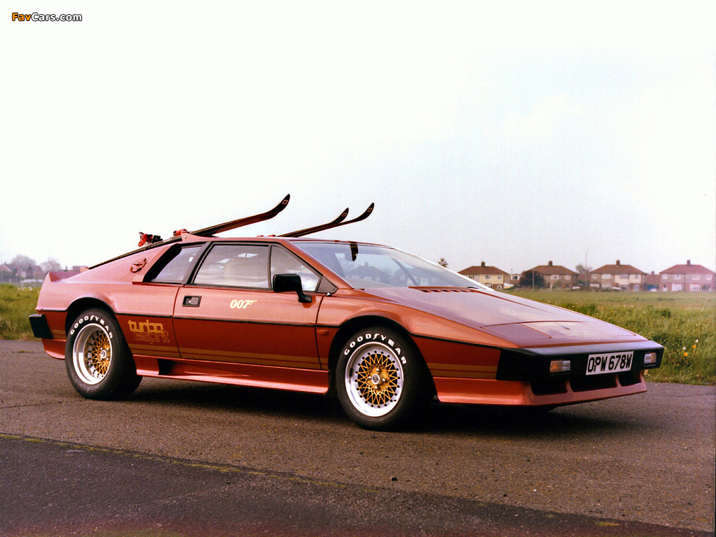 Lotus Turbo Esprit 007 For Your Eyes Only 1981 pictures (1024 x 768)