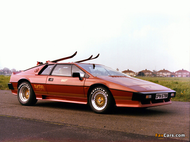 Lotus Turbo Esprit 007 For Your Eyes Only 1981 pictures (640 x 480)