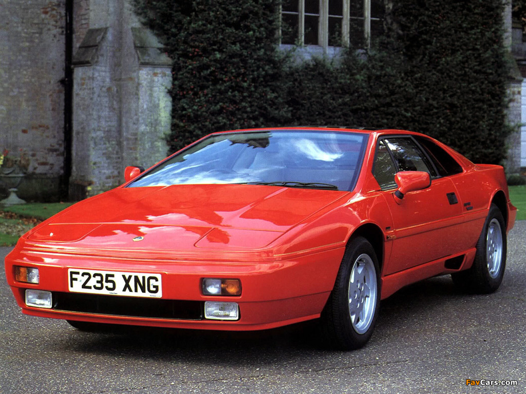 Lotus Esprit Turbo 1987–90 images (1024 x 768)