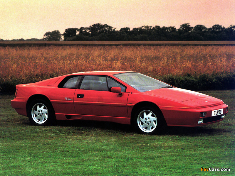 Lotus Esprit Turbo 1987–90 photos (800 x 600)