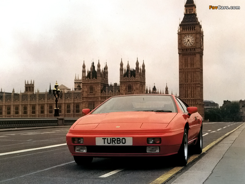 Lotus Esprit Turbo 1987–90 wallpapers (800 x 600)