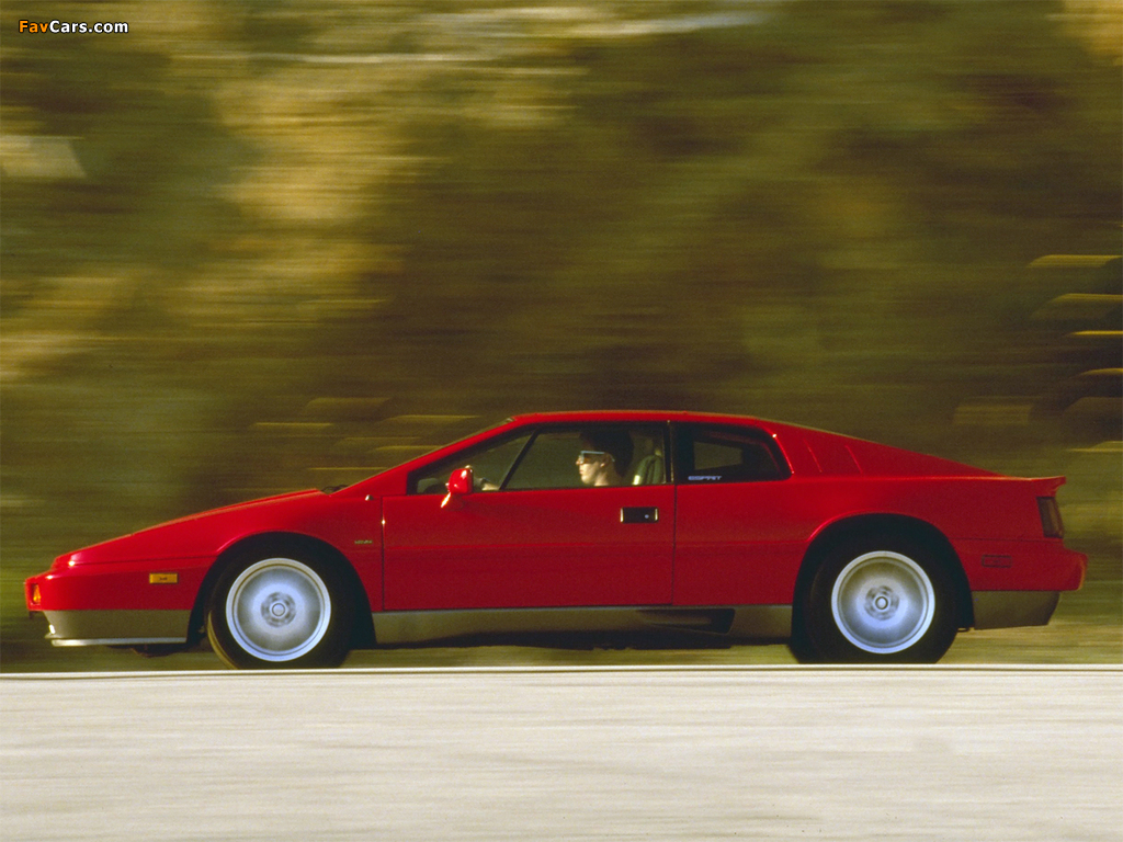 Photos of Lotus Esprit Turbo 1987–90 (1024 x 768)