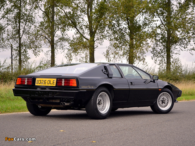 Pictures of Lotus Esprit S3 1981–87 (640 x 480)