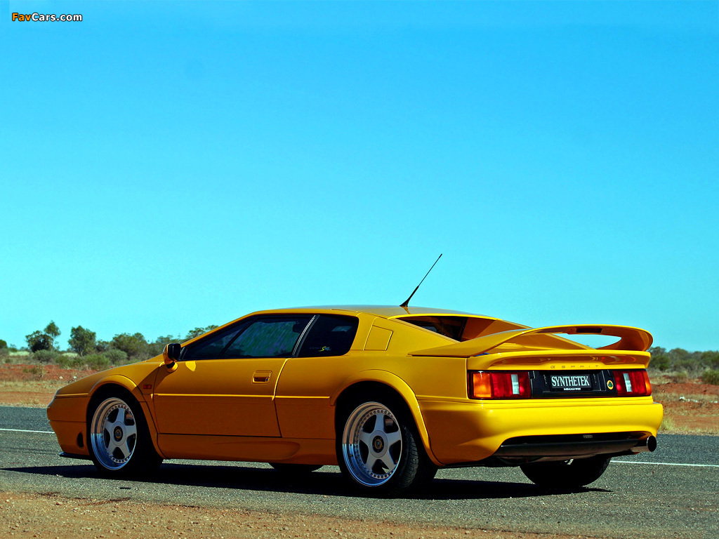 Lotus Esprit S4s 1995–96 wallpapers (1024 x 768)