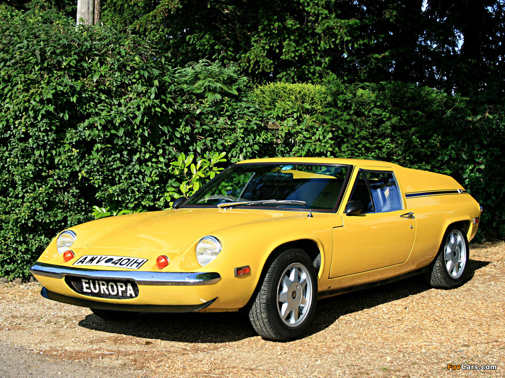 Lotus Europa S2 (Type 54) 1968–75 images (1024 x 768)