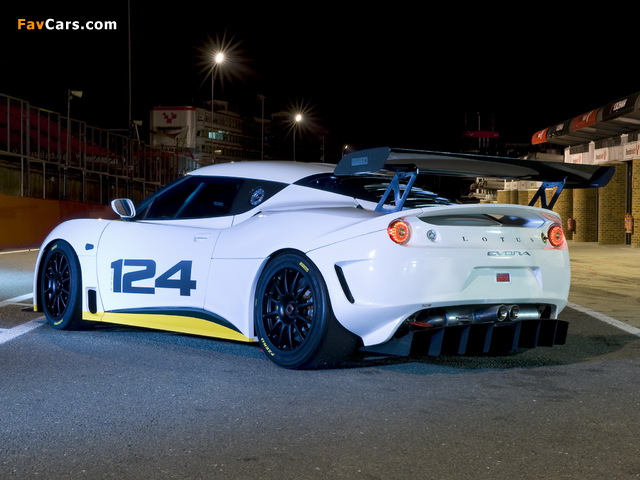 Images of Lotus Evora Type 124 Endurance Racecar 2009 (640 x 480)