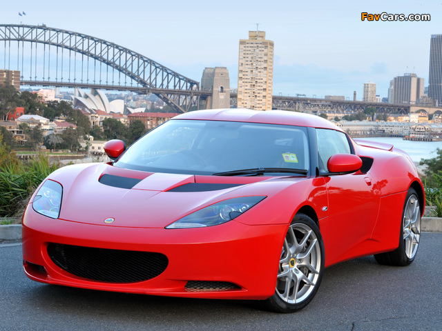 Lotus Evora AU-spec 2009 pictures (640 x 480)