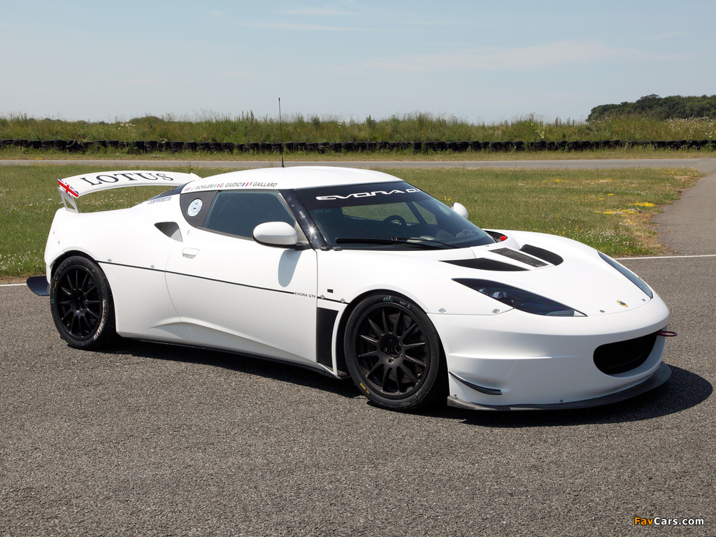 Lotus Evora GT4 2010 images (1024 x 768)