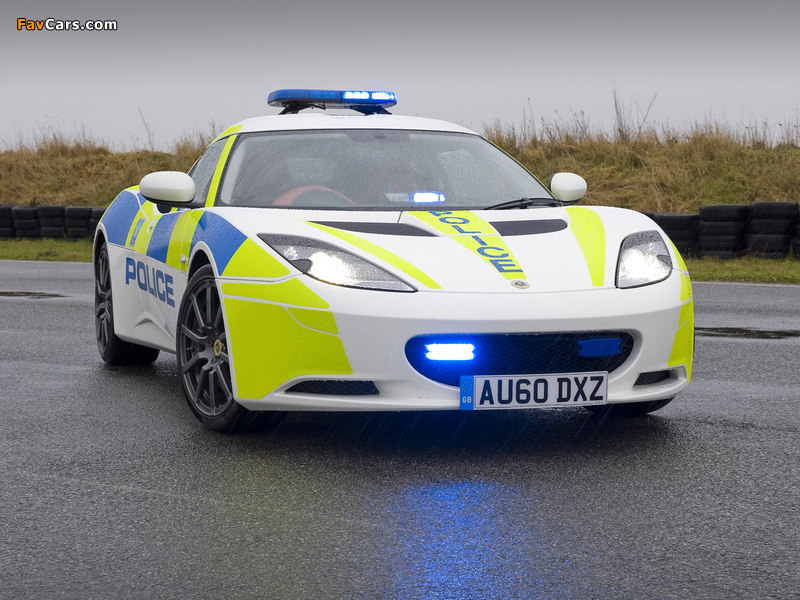 Lotus Evora Police 2010 photos (800 x 600)