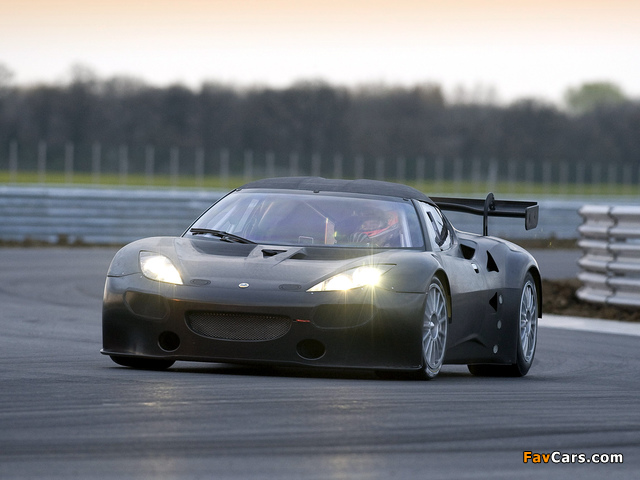 Lotus Evora GTE Race Car 2011 photos (640 x 480)