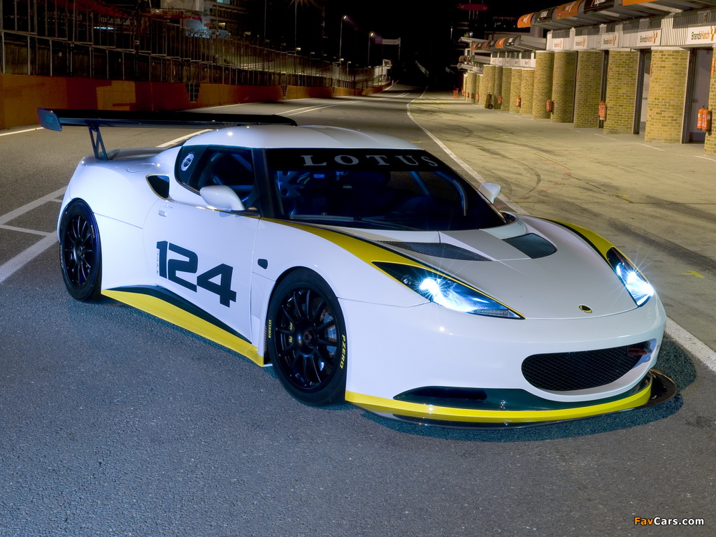 Photos of Lotus Evora Type 124 Endurance Racecar 2009 (1024 x 768)