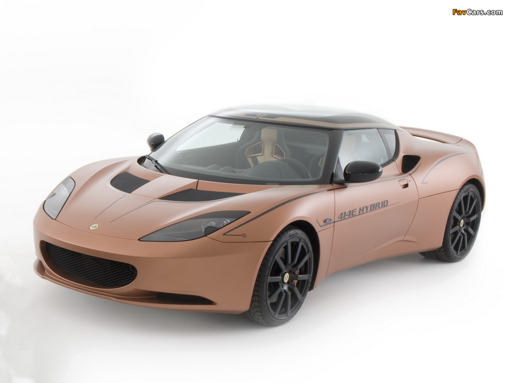 Pictures of Lotus Evora 414E Hybrid Concept 2010 (1024 x 768)