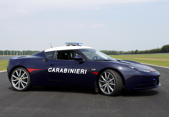 Lotus Evora S Carabinieri 2010 wallpapers