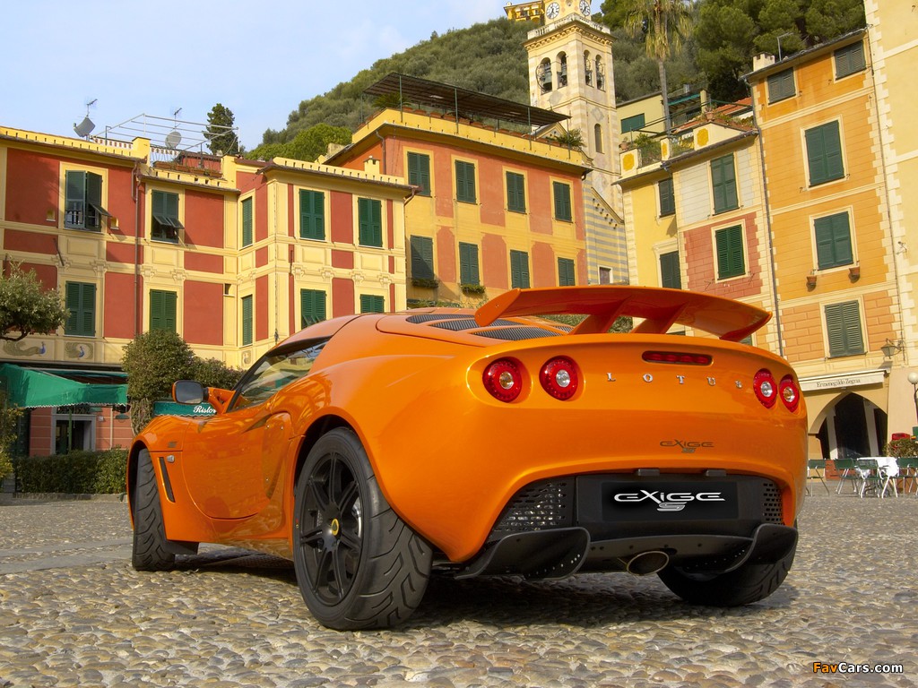 Lotus Exige S 2006–09 wallpapers (1024 x 768)