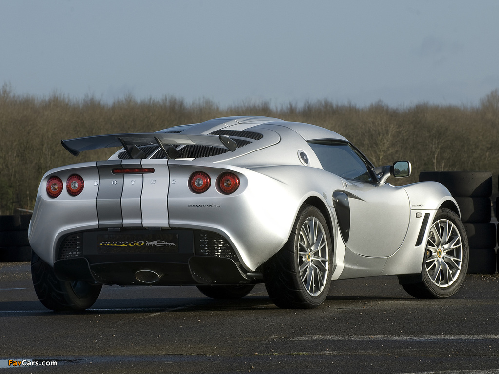 Lotus Exige Cup 260 2008 pictures (1024 x 768)