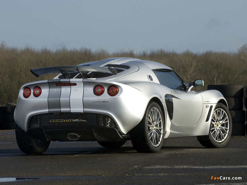 Lotus Exige Cup 260 2008 pictures (800 x 600)