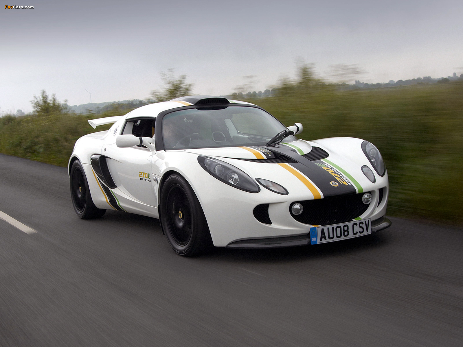 Lotus Exige 270E TriFuel Concept 2008 pictures (1600 x 1200)