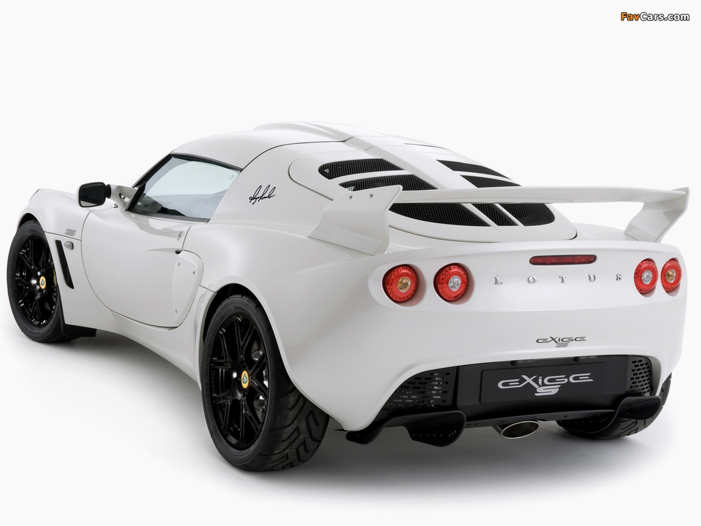 Lotus Exige S RGB Special Edition 2010 wallpapers (1024 x 768)