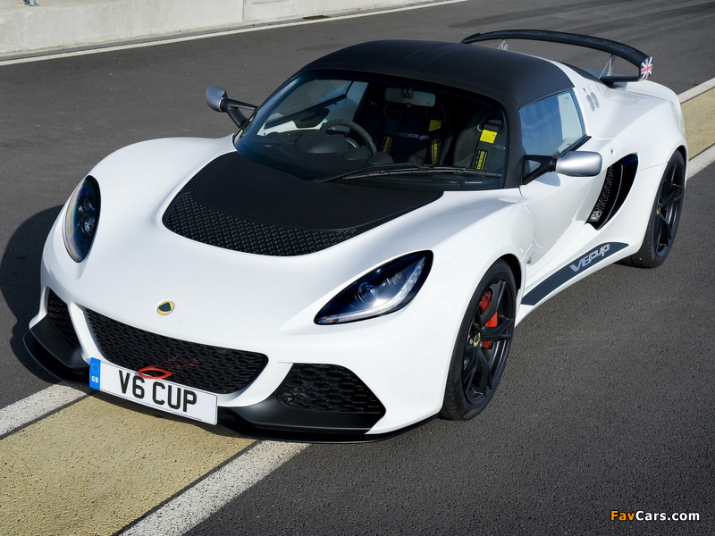 Lotus Exige V6 Cup UK-spec 2012 photos (800 x 600)