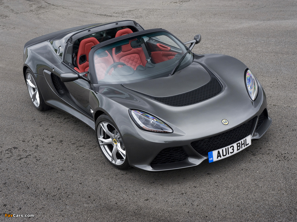 Lotus Exige S Roadster UK-spec 2013 images (1024 x 768)