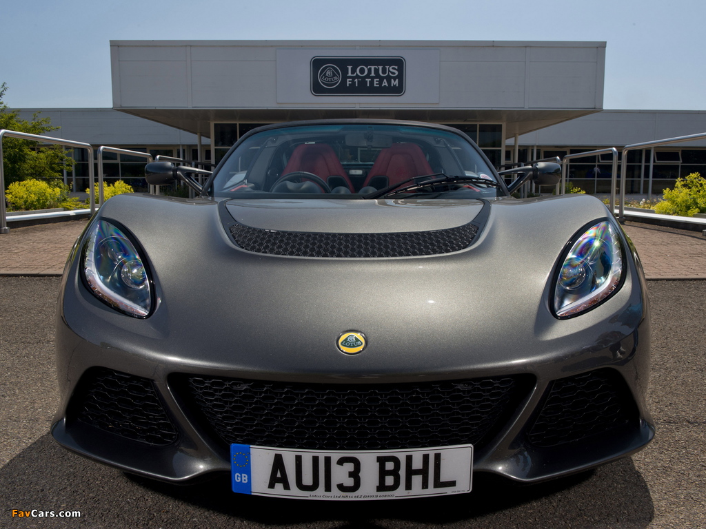 Lotus Exige S Roadster UK-spec 2013 photos (1024 x 768)