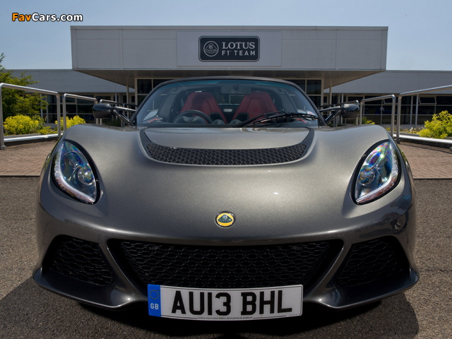 Lotus Exige S Roadster UK-spec 2013 photos (640 x 480)
